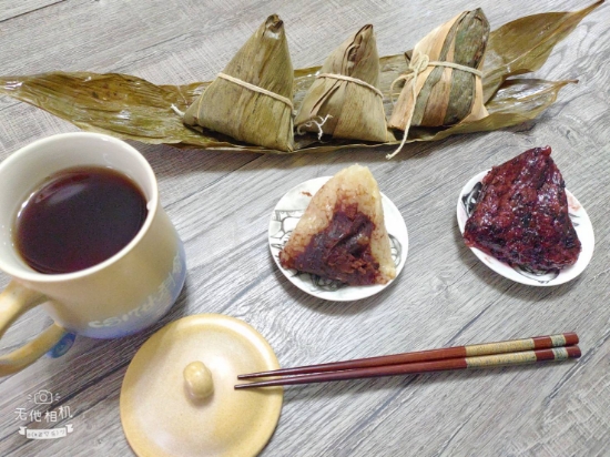 亨記-紫米紅豆沙甜粽(單顆) 圖片