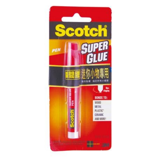 3M Scotch 迷你小物專用液狀瞬間膠/AD126-P/2g 圖片