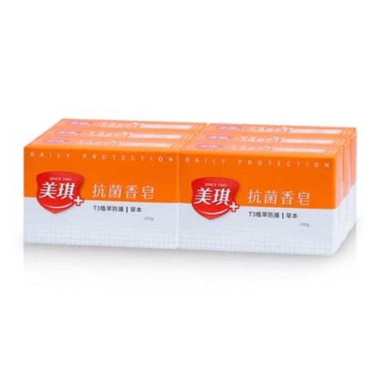 美琪抗菌香皂/100g/草本/六入/組 圖片