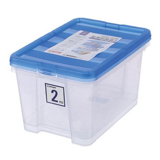 KEYWAY藍海收納盒/CR-8142/14L/2入/組 圖片