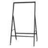 高點黑烤漆單面斜放白板架/ME-748/加長型/適用長120x寬210~240cm板 圖片