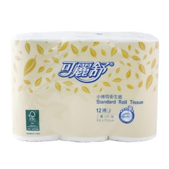 可麗舒SCOTT小捲筒衛生紙/23200/270節/12捲/串 圖片