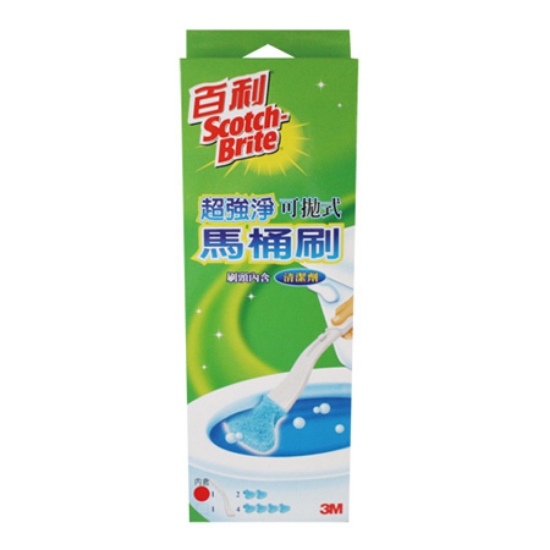 3M百利超強淨馬桶刷/可拋式/個 圖片
