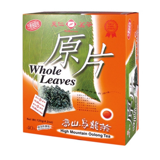 天仁高山烏龍茶原片袋茶/防潮包/40入 圖片