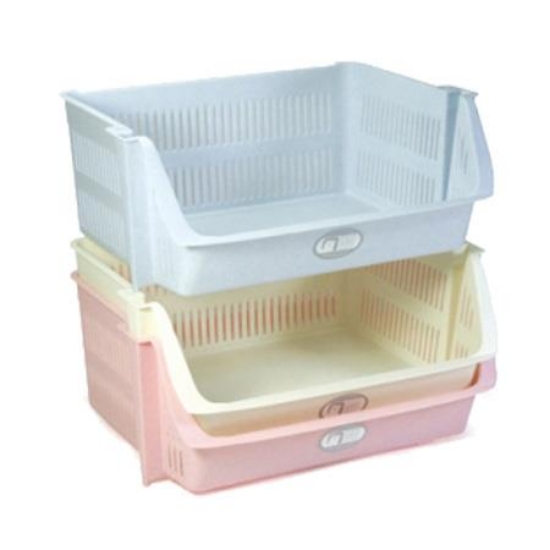 佳斯捷小樂高組合置物籃/2328/A4/混色 圖片