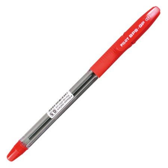 百樂PILOT舒寫原子筆BPS-GP-EF-R/紅/0.5mm 圖片