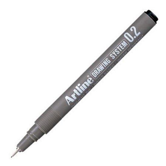 Artline 代針筆/EK232/0.2mm/黑 圖片