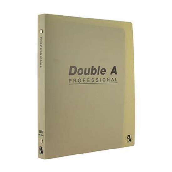 Double A辦公系列26孔筆記活頁夾/DAFF16001/18K/B5/米 圖片