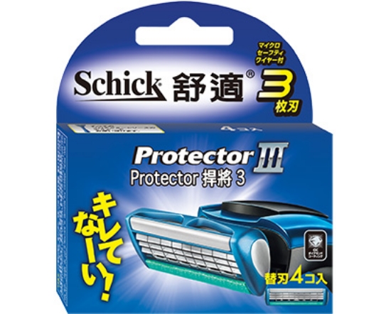 舒適Protector 3捍將3刮鬍刀片 圖片