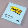 3M Post-it利貼可再貼便條紙/654-2A/3x3"/75x75mm/藍/ 圖片