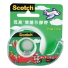 3M Scotch小管芯隱形膠帶/105/19mmx7.6M/附膠帶台 圖片