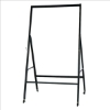 高點黑烤漆單面斜放白板架/ME-748/加長型/適用長120x寬210~240cm板 圖片