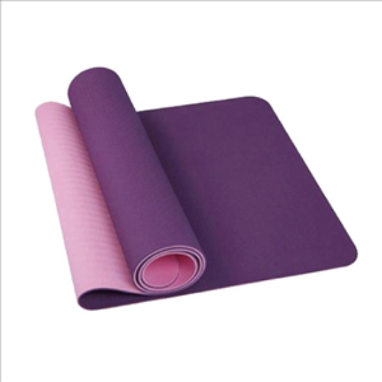 成功SUCCESS雙色瑜珈墊/6mm/紫/片 圖片