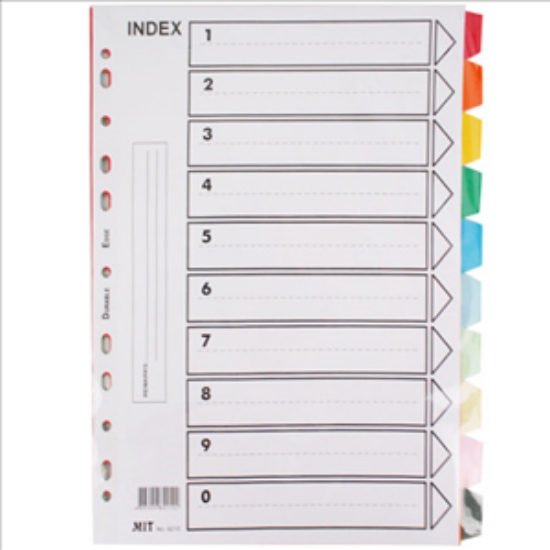 MIT 11孔10段紙質隔頁紙/4210 圖片