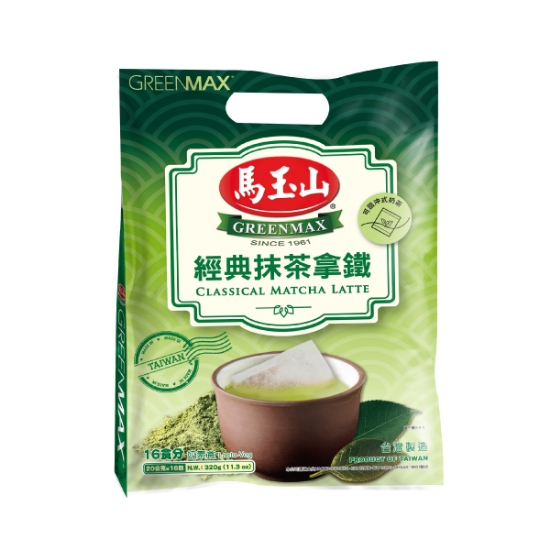 馬玉山經典抹茶拿鐵 圖片