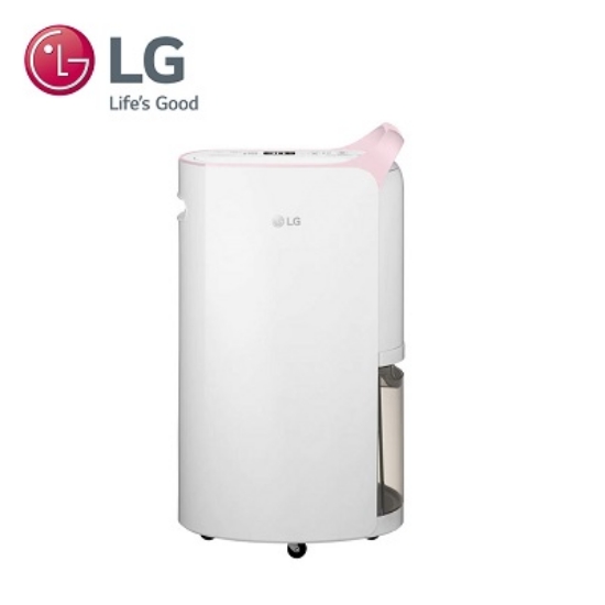LG樂金 UV抑菌雙變頻除濕機17L-粉紅(4公升水箱版)MD17 圖片