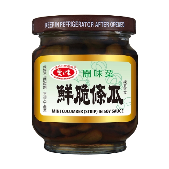 愛之味鮮脆條瓜 圖片