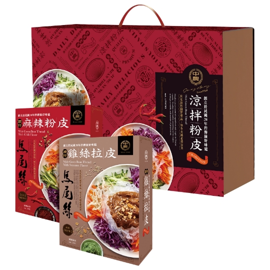 中農【馬尾絲】(五星級主廚監製)涼拌粉皮2.0禮盒4盒入 圖片