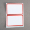 華麗牌自黏標籤-紅框WL-1011/寬75x長50mm/30片/包 圖片