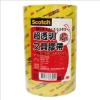 3M Scotch大管芯OPP超透明文具膠帶/502S/18mmx40Y/8捲 圖片