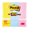 3M Post-it利貼狠黏便條紙/631S-3/25mmx75mm/黃+藍+粉 圖片