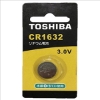 東芝TOSHIBA鈕扣電池/CR1632/1入/卡 圖片