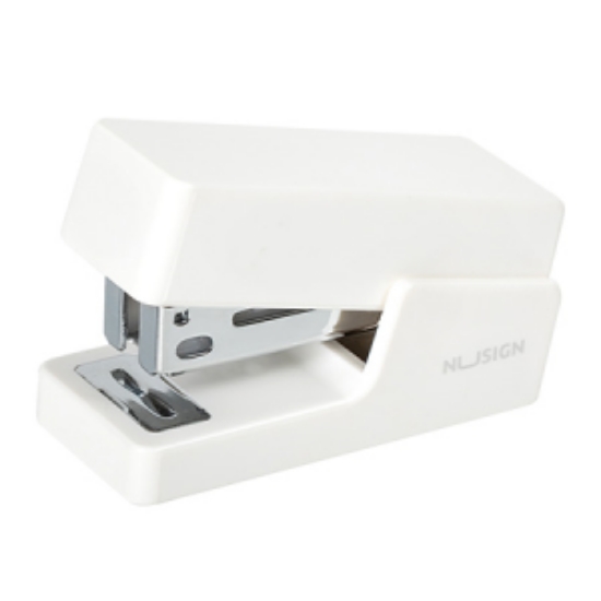 得力Deli NU SIGN迷你釘書機/ENS083/3號/白色 圖片