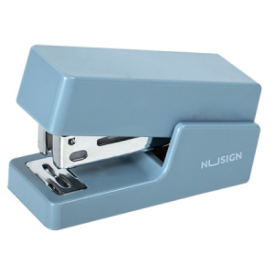 得力Deli NU SIGN迷你釘書機/ENS083/3號/藍色 圖片