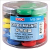 COX彩色圓磁鐵MG-30A/30mm/50粒/筒 圖片