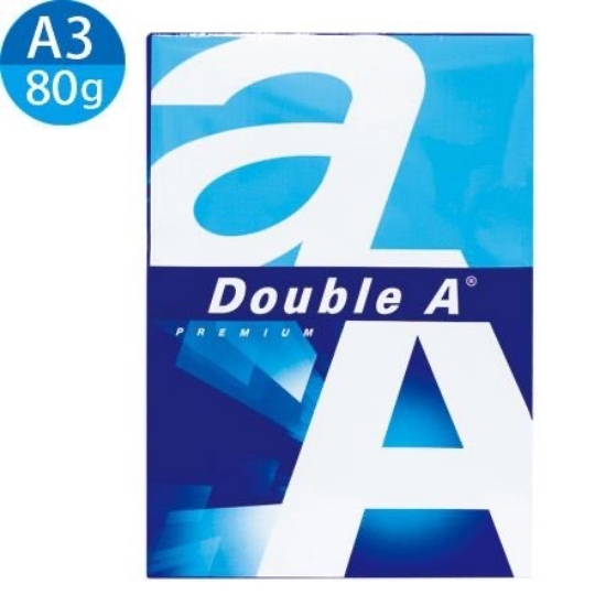 Double A多功能用紙/A3/80g/500張/5包/箱 圖片