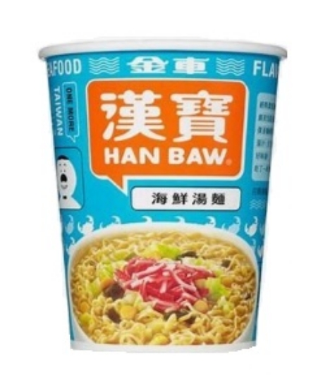 金車漢寶極濃豚骨風味麵 圖片