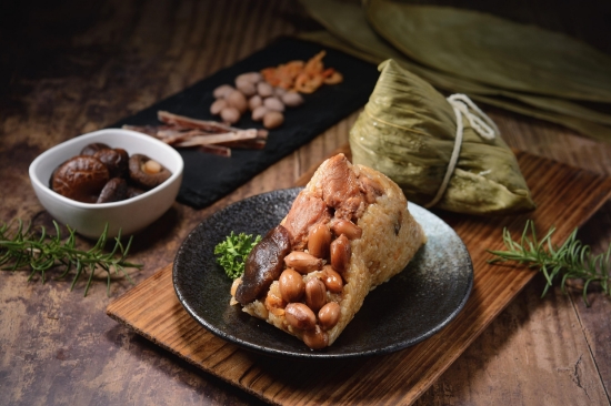晶鈺-府城三寶粽(蛋黃花生香菇肉粽)(單顆)(20顆為1單位) 圖片
