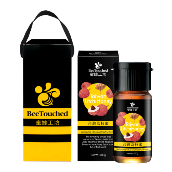 蜜蜂工坊-台灣荔枝蜂蜜禮盒 圖片