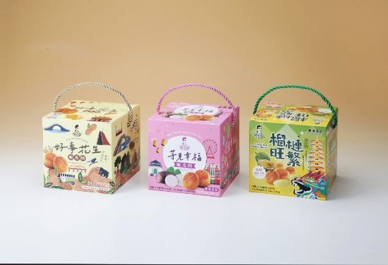 皇翊-英雄哥脆皮酥手提禮盒 圖片