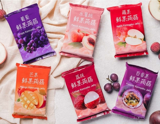 百工-綜合鮮果蒟蒻凍禮盒 圖片