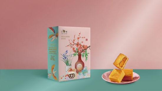 皇樓-鳳黃酥巧盒A(綜合6入) 圖片