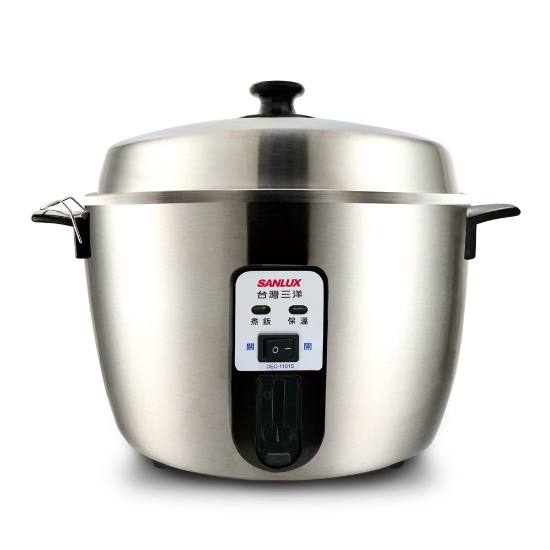 SANLUX台灣三洋不銹鋼10人份電鍋-DEC-1101S 圖片
