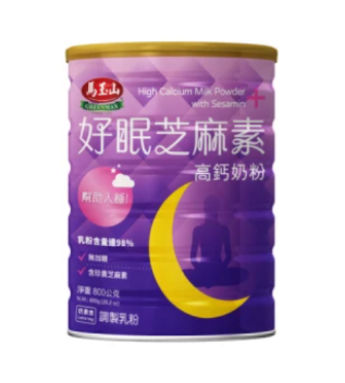馬玉山好眠芝麻素高鈣奶粉 圖片