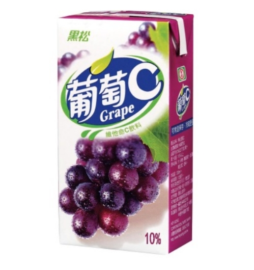 黑松葡萄C飲料 圖片