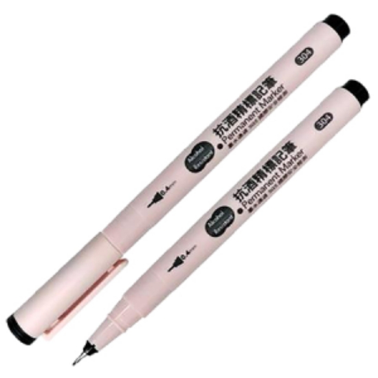 英士ACE抗酒精標記筆/304/黑/0.4mm 圖片