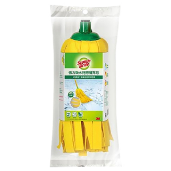 3M百利強力吸水拖把補充包/替換包/28cm 圖片