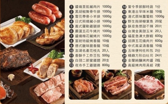 烤樂美-重量級肉超多烤肉組(20人) 圖片