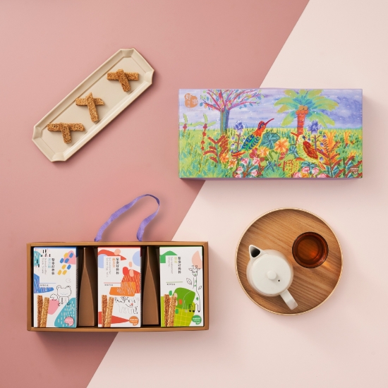 育成-藜麥好棒棒三入禮盒 圖片