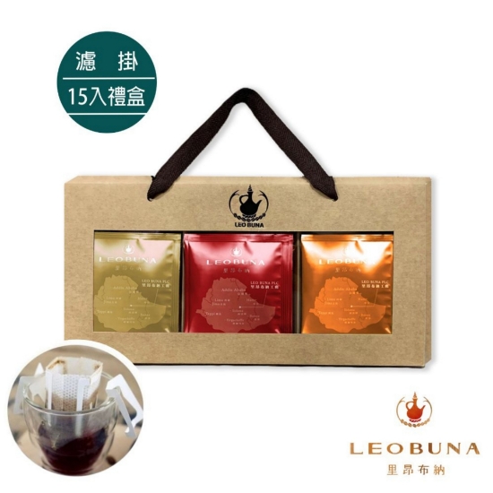 里昂布納-精品瀘掛咖啡手提禮盒 圖片
