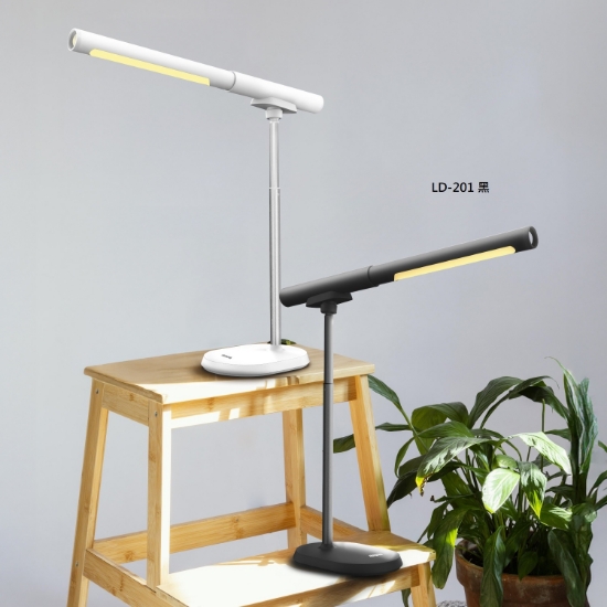 aiwa愛華  充電式多功能磁吸檯燈-LD-201(黑) 圖片