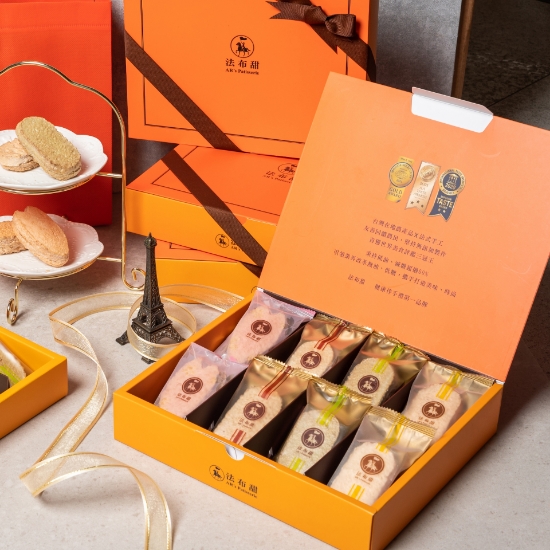 法布甜-四色吉祥法式鳳梨酥 圖片