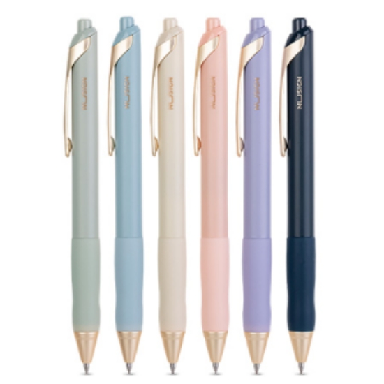 得立Deli NU SIGN臻順滑中性筆/NS666/黑芯/混色筆桿 圖片