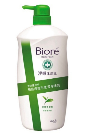 Biore淨嫩沐浴乳抗菌清爽型 圖片