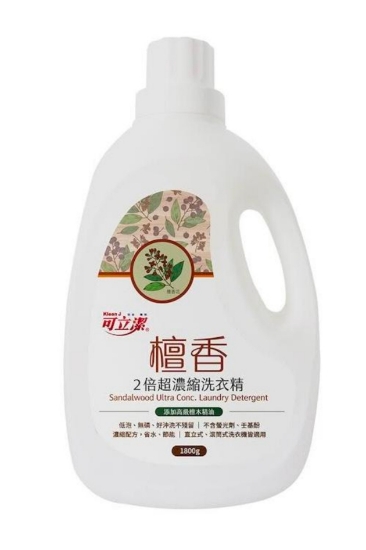 可立潔-檀香2倍超濃縮洗衣精 圖片