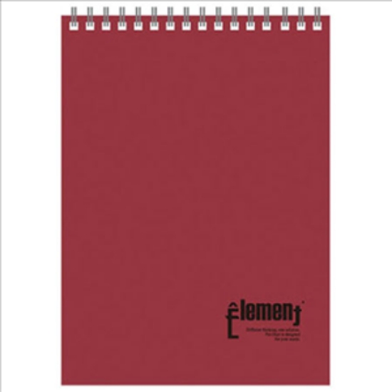 博崴上翻PP線圈活頁筆記本/AD6022/紅/25K/95頁 圖片